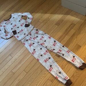 Hershey Kisses XO Valentine Pattern Pajama Set